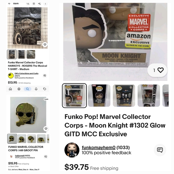 NIB exclusive Funko pop Disney+ Marvel Collector Corps Box - Picture 11 of 12